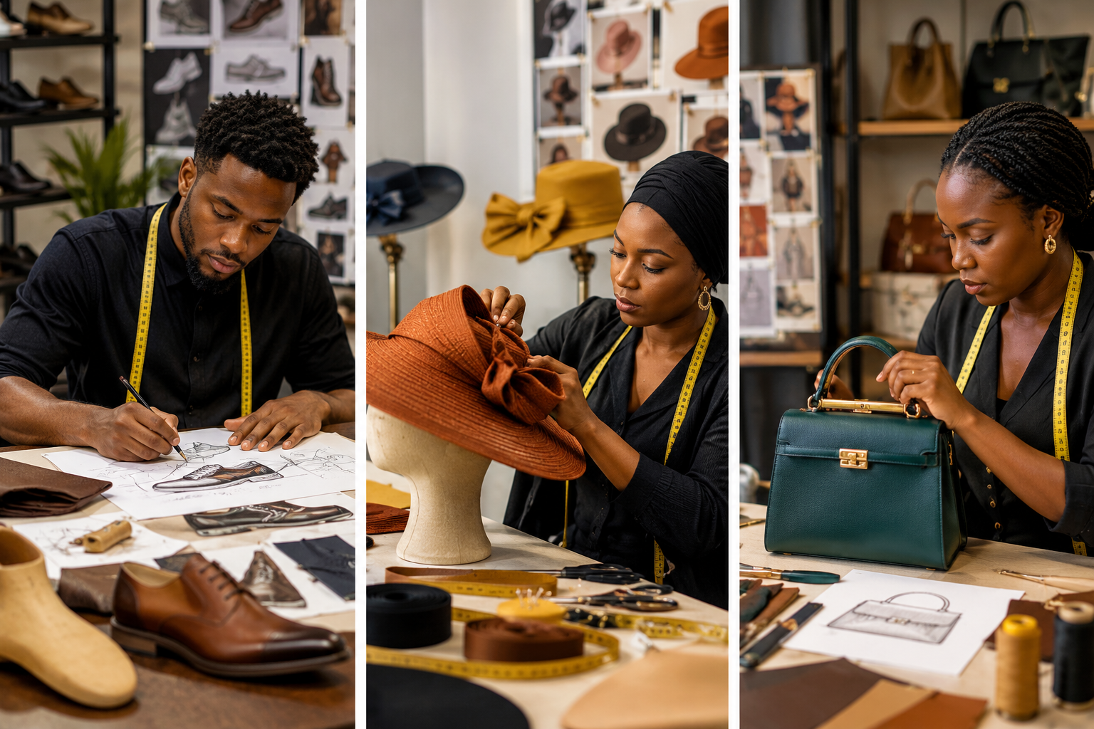 House of Ghana branding and product collection